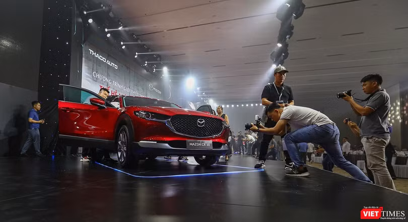 Dòng xe Mazda “Thế hệ mới – Đẳng cấp mới” CX-30 thu hút sự quan tâm của giới truyền thông trong buổi ra mắt diễn ra sáng ngày 20/4