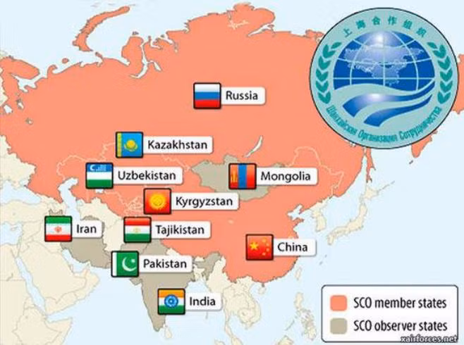 SCO có tiềm năng mở rộng thành viên. Ảnh: Sina