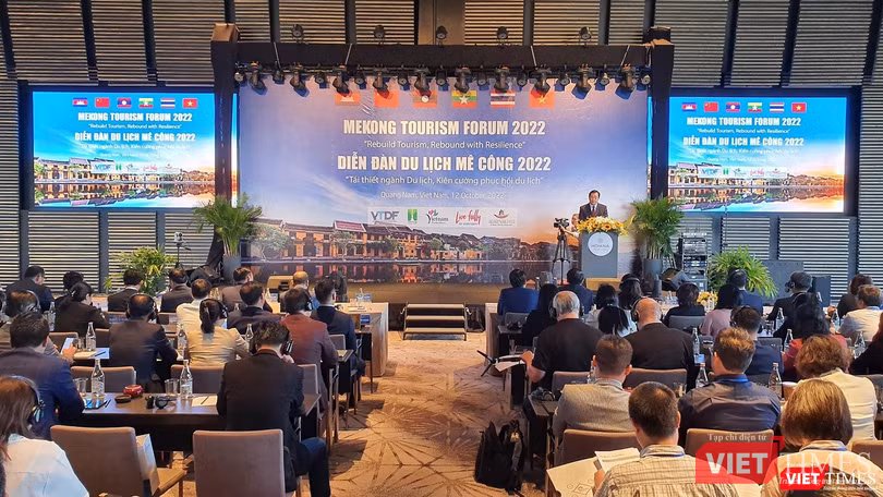 Quang cảnh Diễn đàn Du lịch Mê Công 2022 được tổ chức tại Quảng Nam