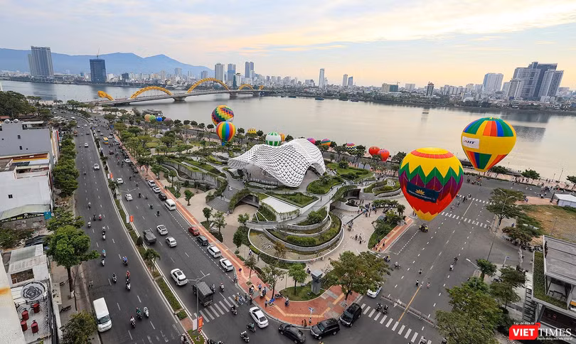 TP Đà Nẵng trong ngày hội khinh khí cầu