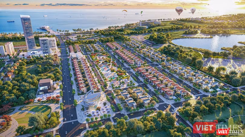 Dự án đất nền ven biển Seashine Bảo Ninh, nằm cách biển Hải Ninh khoảng 5 phút di chuyển