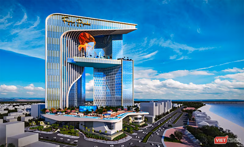 Phối cảnh Trung tâm tài chính khu vực tại TP Đà Nẵng