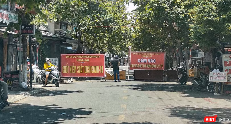 Khu vực phong toả phòng dịch COVID-19 theo Chỉ thị 16/CT-TTg tại Đà Nẵng