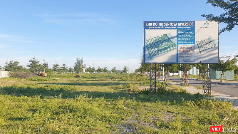 Một góc dự án bất động sản do Công ty CP Bách Đạt An làm chủ đầu tư tại Quảng Nam