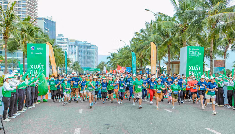 Cuộc thi Marathon Quốc tế Đà Nẵng Manulife 2023 chào đón gần 9.000 vận động viên đến từ gần 50 quốc gia, vùng lãnh thổ tham dự
