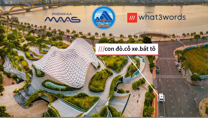 Công nghệ định vị chính xác "what3words" trên ứng dụng
