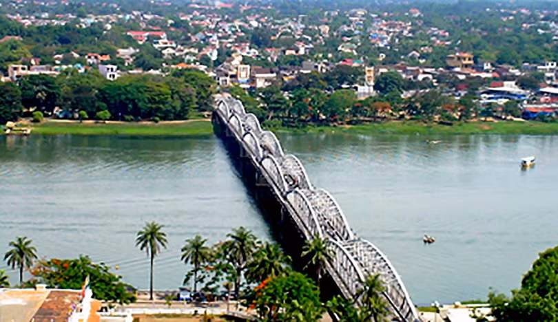 Một góc TP Huế (ảnh thuathienhue.gov)