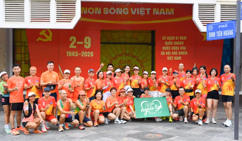 Hàng trăm vận động viên cùng KOC, KOL “Sải bước nghĩa tình” vì nạn nhân chất độc da cam