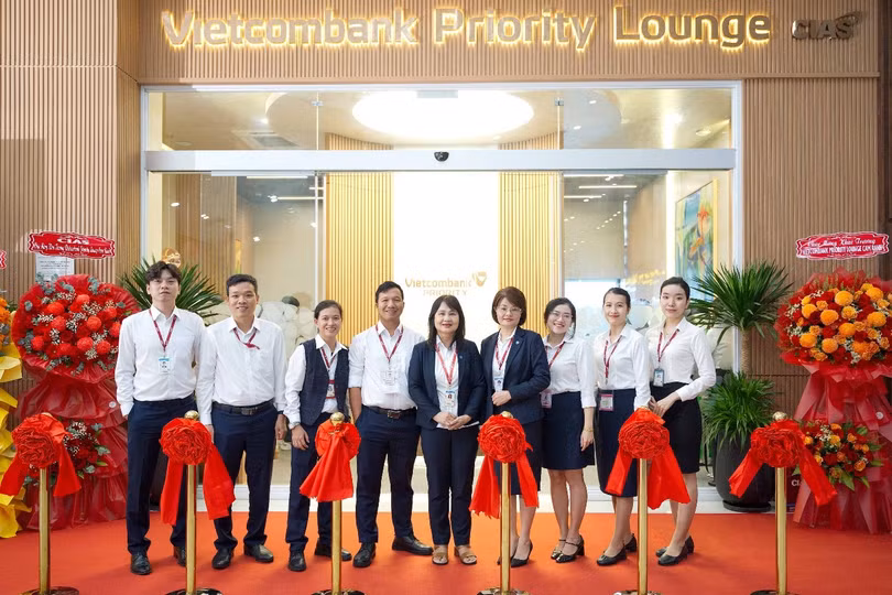 Vietcombank khai trương phòng chờ Vietcombank Priority Lounge tại Cam Ranh từ ngày 30/9/2026