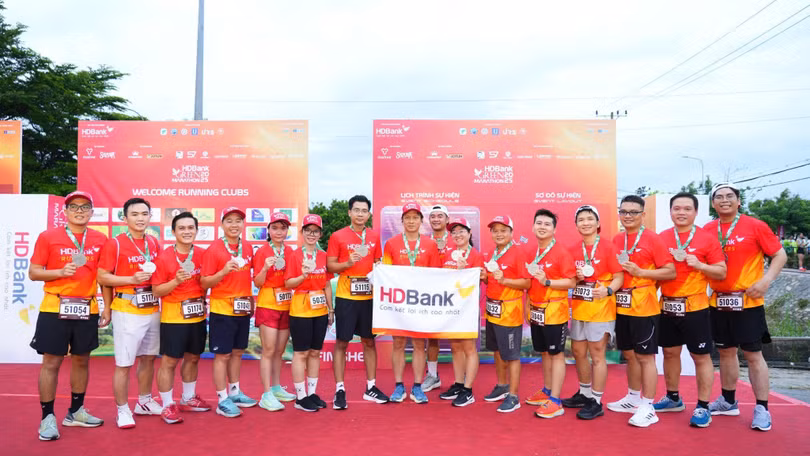 Cộng đồng HDBank Runners cùng lan tỏa tinh thần thể thao và sự gắn kết qua mỗi mùa giải.