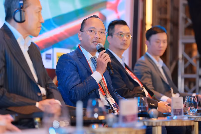 Ông Nguyễn Vĩnh Tuyên – Phó Tổng Giám đốc Nam A Bank chia sẻ tại sự kiện.