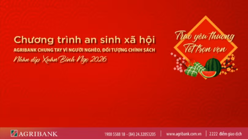 Agribank triển khai chương trình chung tay vì người nghèo