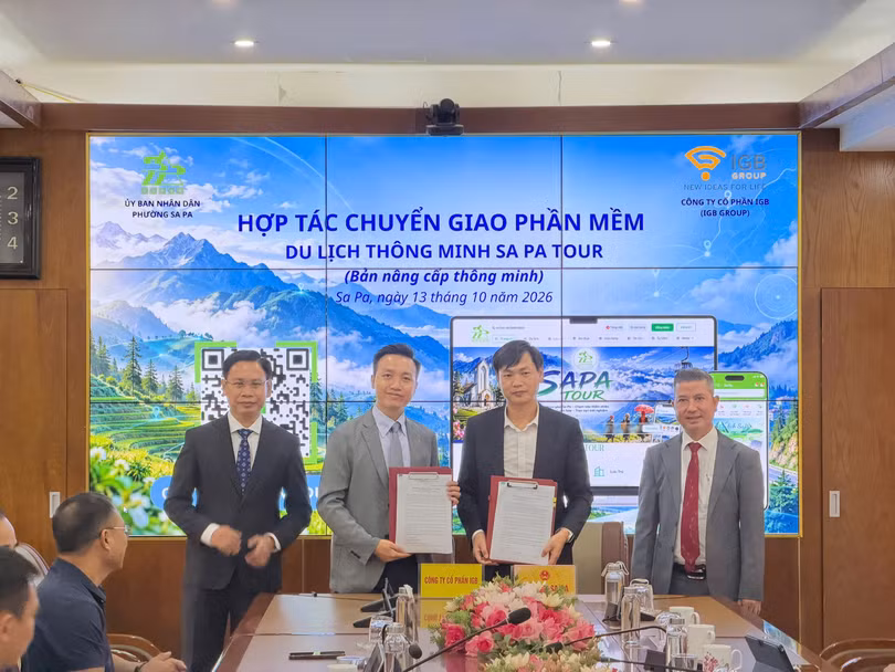 Hợp tác chuyển giao phần mềm du lịch thông minh Sa Pa Tour (Bản nâng cấp thông minh).