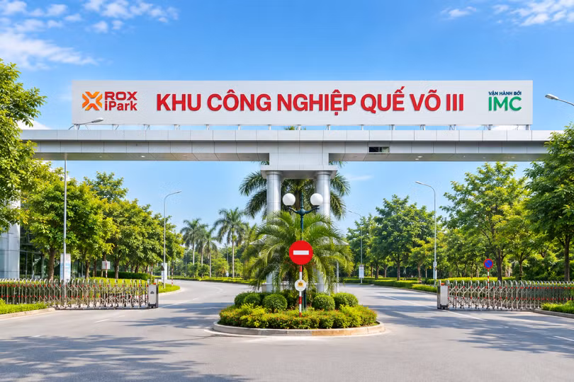 Việc lựa chọn, chăm sóc và duy trì cây xanh phù hợp góp phần nâng cao chất lượng không gian KCN. Nguồn ảnh: ROX Group