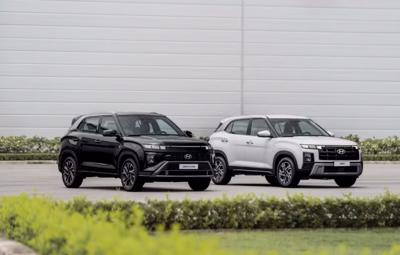 Hyundai Creta được áp dụng ưu đãi 100% bằng tiền mặt hoặc kết hợp ưu đãi tiền mặt với gói nâng cấp cốp điện. (Ảnh: HTV)