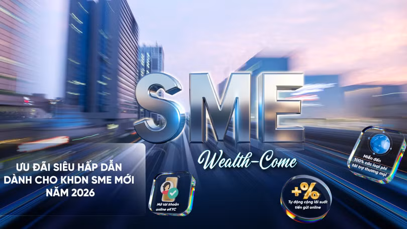 VietinBank tưng bừng ưu đãi chào đón KHDN SME mới