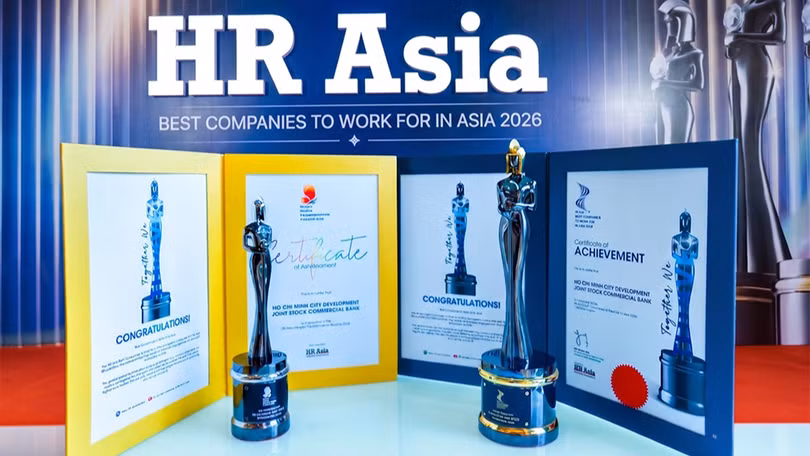 HDBank - Ngân hàng duy nhất 9 năm liên tiếp được vinh danh “Nơi làm việc tốt nhất châu Á”