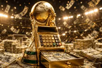 Đằng sau mỗi kỳ World Cup là một cỗ máy kinh tế khổng lồ chuyển động với công suất tối đa. Ảnh: Getty.