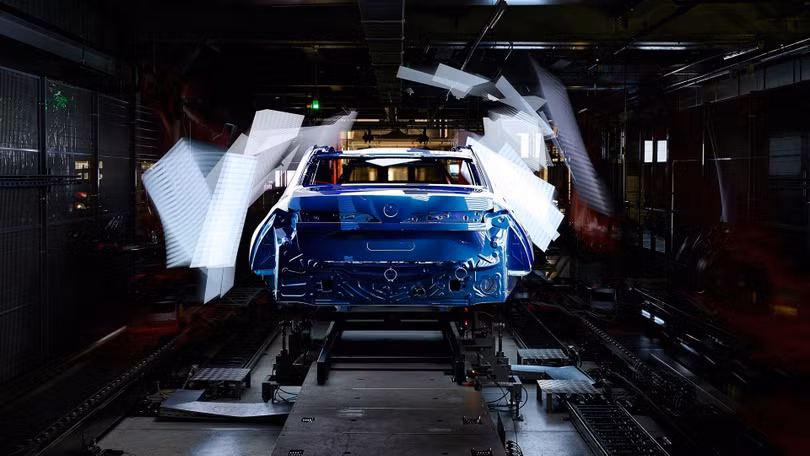 Xưởng sơn thuộc Nhà máy BMW Group Munich. Ảnh: BWM Group.
