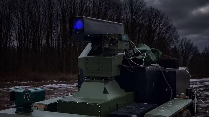 Hình ảnh về hệ thống laser Tryzub của Ukraine. Ảnh: IE