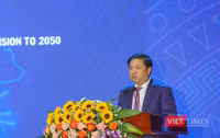 Phó thủ tướng gửi gắm 8 từ cho Quảng Nam khi thực hiện quy hoạch ảnh 3 Ông Lương Nguyễn Minh Triết, Bí thư Tỉnh uỷ Quảng Nam, phát biểu.