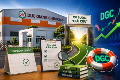 Hóa chất Đức Giang chốt thời điểm ra báo cáo kiểm toán, mở đường “giải cứu” cổ phiếu DGC
