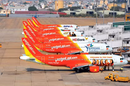Vietjet tăng vốn lên gần 7.700 tỷ đồng