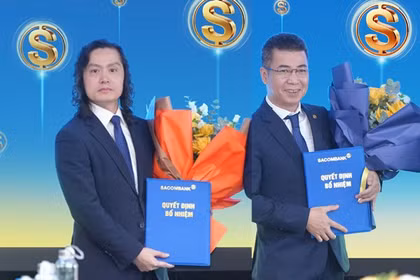 Sacombank kiện toàn đội ngũ lãnh đạo cấp cao