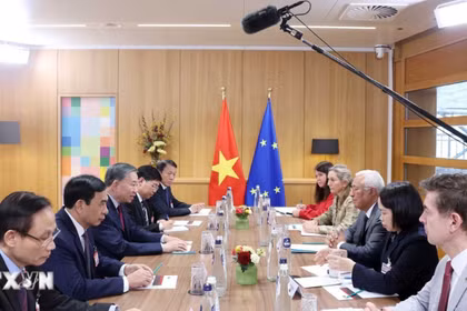 Việt Nam - EU mở rộng hợp tác từ hạ tầng đến an ninh mạng, AI