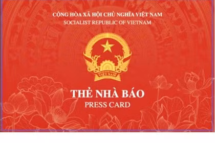 Thẻ nhà báo 2026 sẽ tích hợp mã QR xác thực trực tuyến