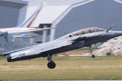 Máy bay chiến đấu Dassault Rafale B của Pháp. Ảnh: Getty.