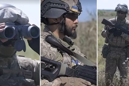 Lính đánh thuê Colombia tại Ukraine. Ảnh: MW.