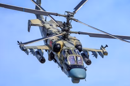Trực thăng Ka-52 của Không quân Nga. Ảnh: MW.