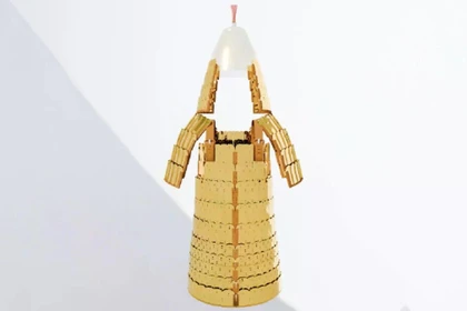 Trong nhiều thế kỷ, vẻ lộng lẫy của áo giáp vàng thời nhà Đường chỉ còn tồn tại trong thơ ca và trí tưởng tượng. Ảnh: SCMP.