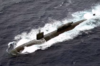 Tàu ngầm USS Greeneville thuộc lớp Los Angeles của quân đội Mỹ. Ảnh: IE.