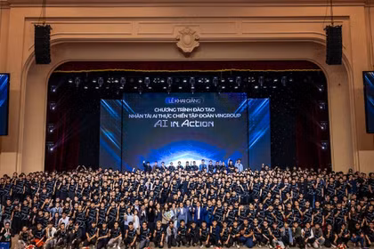 Vingroup khai giảng khóa đầu tiên chương trình đào tạo 20.000 nhân tài AI thực chiến