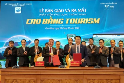 Cao Bằng ra mắt ứng dụng du lịch thông minh ‘Cao Bằng Tourism’