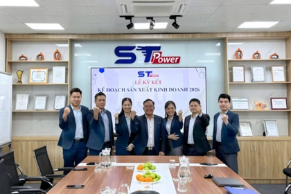 STPower hoàn thành Lễ ký kết chiến lược kinh doanh 2026