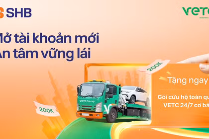 SHB tặng gói cứu hộ giao thông toàn quốc VETC cho khách hàng