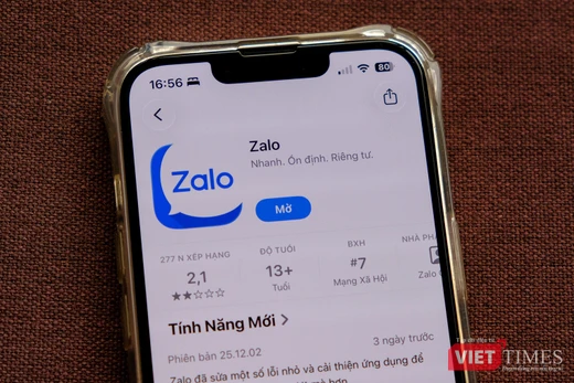 Diễn biến bất ngờ về Zalo sau "bão" xóa app và đánh giá 1 sao