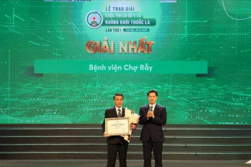 Vinh danh các bệnh viện xây dựng môi trường y tế không khói thuốc