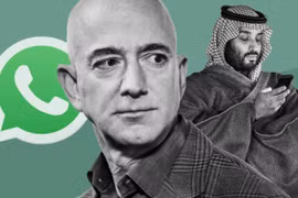 Mối quan hệ giữa tỷ phú Jeff Bezos và Hoàng tử Ả Rập Saudi Mohammed bin Salman trở nên xấu đi sau vụ nhà báo Jamal Khashoggi của tờ Washington Post mà ông Bezos là chủ sở hữu bị sát hại. Ảnh: FT