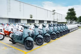 Mẫu xe Peugeot Django 150cc.