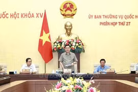 Bế mạc Phiên họp thứ 27 Ủy ban Thường vụ Quốc hội