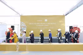 Nghi thức động thổ khởi công dự án Mandarin Oriental, Đà Nẵng sáng ngày 20/3/2024