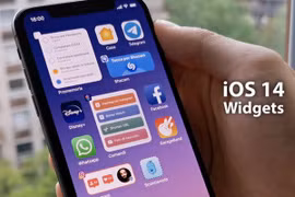 Widgets trên màn hình chính