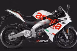 2020 Aprilia GPR150 ABS màu trắng.