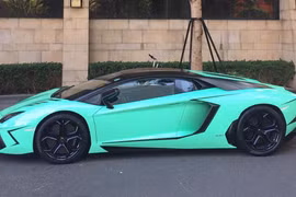 Chiếc Lamborghini Aventador khi còn nguyên vẹn. (Ảnh: FBNV)
