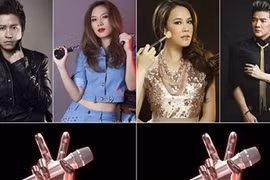 Bức ảnh được dân mạng truyền tay nhau về khả năng xuất hiện của Tuấn Hưng, Mỹ Tâm, Thu Phương và Đàm Vĩnh Hưng trên "ghế nóng" Giọng hát Việt 2015 - Ảnh: Chụp màn hình
