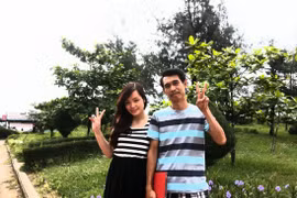 Vợ chồng nghệ sĩ Phú Đôn